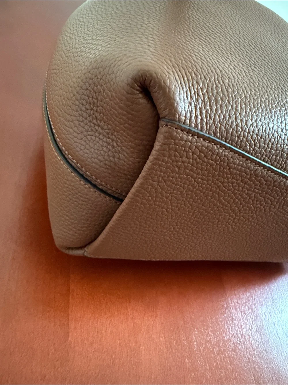 kate spade Tan Pebbled Leather Shoulder/Crossbody Bag